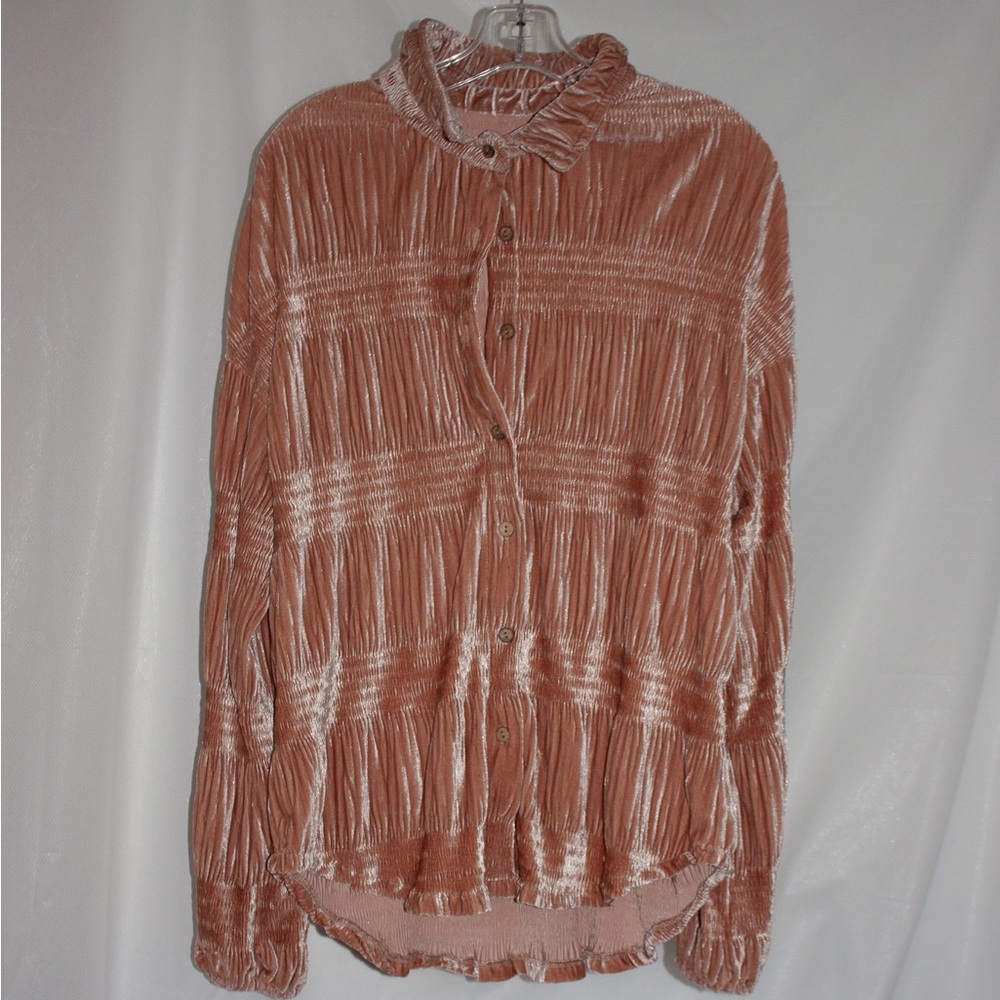 Elegant Brown Pleated Skirt